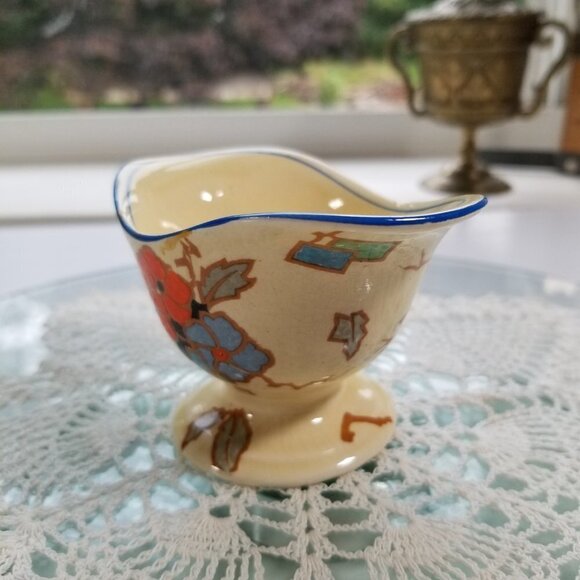 Royal Winton Sugar Bowl Dish Grimwades Stoke on Trent Floral Oval Dish Vintage - Picture 3 of 11